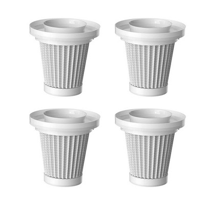 4 Pack Reusable Handheld Vacuum Filters for Cromoce VAC01 VAC02 For Saker HL107