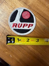 rupp snowmobiles 1970's suit patch original old logo