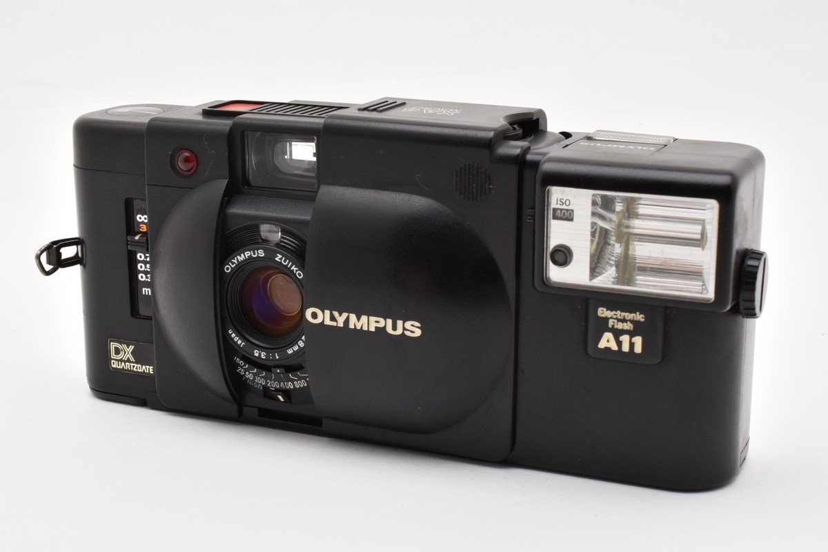 美品　完動品　OLYMPUS　XA-4MACRO　ストロボA11・取説・電池付き 美品 完動品 OLYMPUS XA-4MACRO ストロボA11・取説・電池付き 美品 完