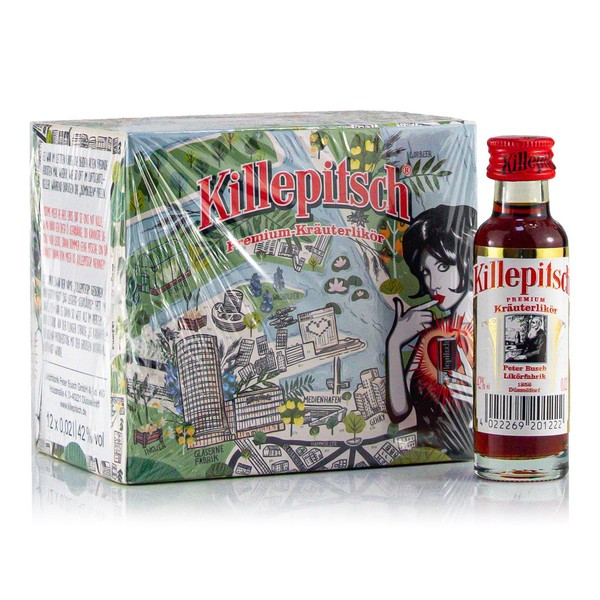 Killepitsch KräUterliköR 12 Flaschen Je 0,02 Liter In Box 42%Vol.-image