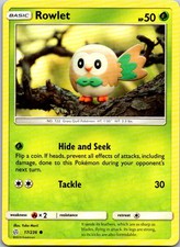 Rowlet 17/236 SM - Cosmic Eclipse Common Normal NM on eBay