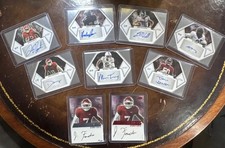 💥 HUGE Football AUTO LOT – 9+ Autos – QB/WR Prospects – RC Bulk Lot 🔥