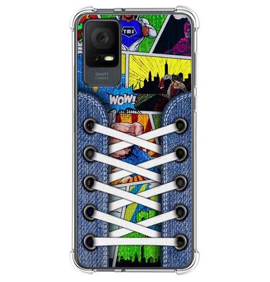 Custodia Personalizzata Per TCL 408 Con Foto O Scritta – Cover In Silicone Morbido Antiurto - 3