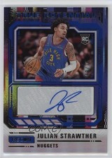 2023-24 Recon True Potential Signatures Blue 63/75 Julian Strawther Auto 11if