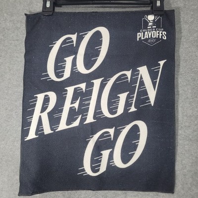 Ontario Reign Playoff Rally Towel Go Reign Go AHL Hockey LA Kings