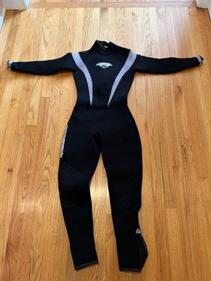 Henderson Aquatics 7mm Full Wetsuit Size 4 Womens Scuba Diving Black