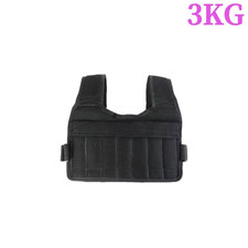 3-50KG Durable Weighted Vest Adjustable Weight Training Exercise Waistcoat Jacke