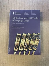 The Great Courses Myths, Lies, and Half-Truths of Language Usage (2011, DVD) NEW