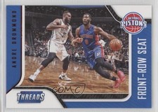 2016-17 Panini Threads Front-Row Seat Century Proof Red Andre Drummond #19 1t6