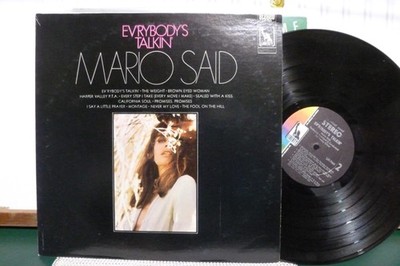 MARIO SAID. EVERYBODY'S TALKIN. EASY LISTENING / JAZZ  NEAR MINT. LP