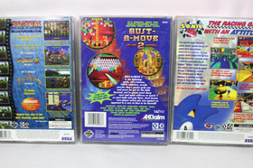 SEGA SATURN CASES & MANUALS ONLY-VIRTUAL ON/FIGHTERS MEGAMIX- LOT OF 4 -NO GAMES