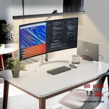 Led Desk Lamp with Clamp, Architect Desk Lamp for Home Office with Atmosphere