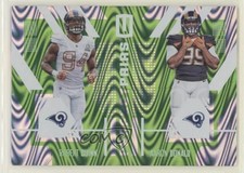 2017 Unparalleled Lime Green Swirlorama 169/199 Robert Quinn Aaron Donald 0w8