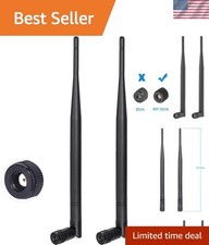 Weather-Resistant 5dBi 4G LTE Antenna 2-Pack for Enhanced Camera Connectivity