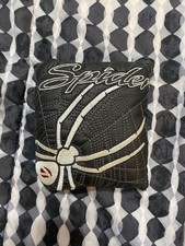TaylorMade Golf Spider S Mallet Putter Headcover Head Cover Excellent SHIPS FAST