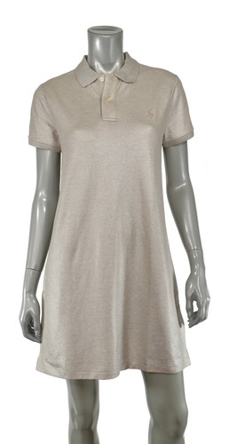 Polo Ralph Lauren Slim Fit Metallico Crema Vestito Camicia Nuovo | eBay