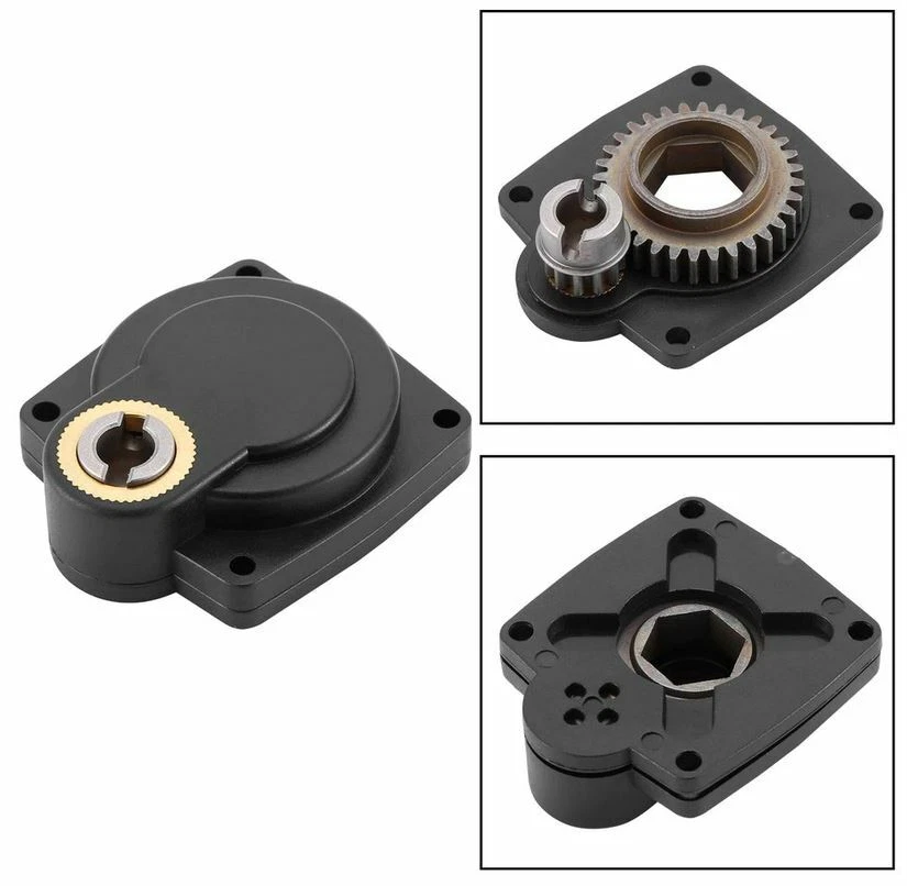 ALU RC Elektrostarter Verbrenner E-Start 1/8 1/10 21-28er Nitromotor 32mmFlansch - Bild 2 von 4