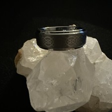 Wolfram keltischer Knoten Design Band Größe 10,5 