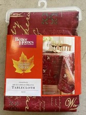 Better Homes and Gardens 60x84 Harvest Bounty Limited Edition Tablecloth