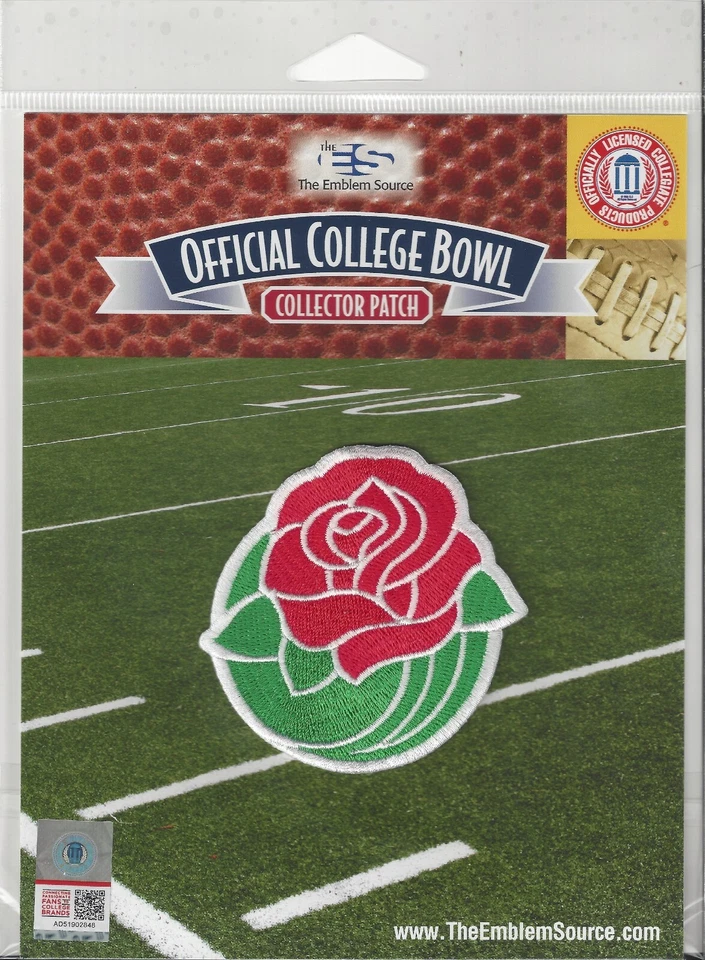 THE EMBLEM SOURCE 2022 2023 Rose Bowl Game Patch Penn State Utah Official NCAA Jersey Logo in Pkg