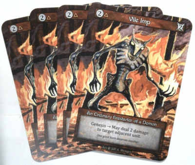 Sorcery TCG - Beta - Vile Imp x4 | eBay