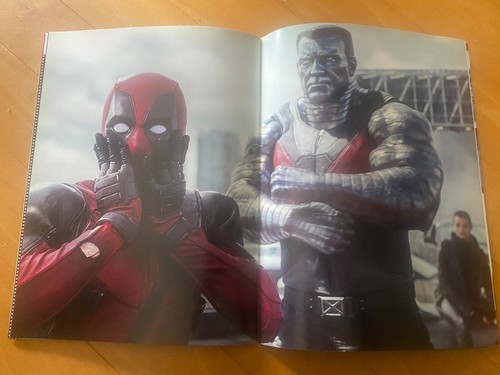 DEADPOOL Cinema program pressbook Ryan Reynolds Josh Brolin + BONUS flyer x2!! - Picture 13 of 15