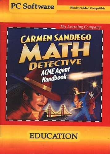 Carmen Sandiego Math Detective (Age 8-14) (CD, 1998) Win/Mac - NEW CD in SLEEVE - Picture 2 of 3