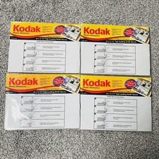 Lot of 4 New Sealed Kodak 8.5 x 11 Top Loading Refill Protector Sheets