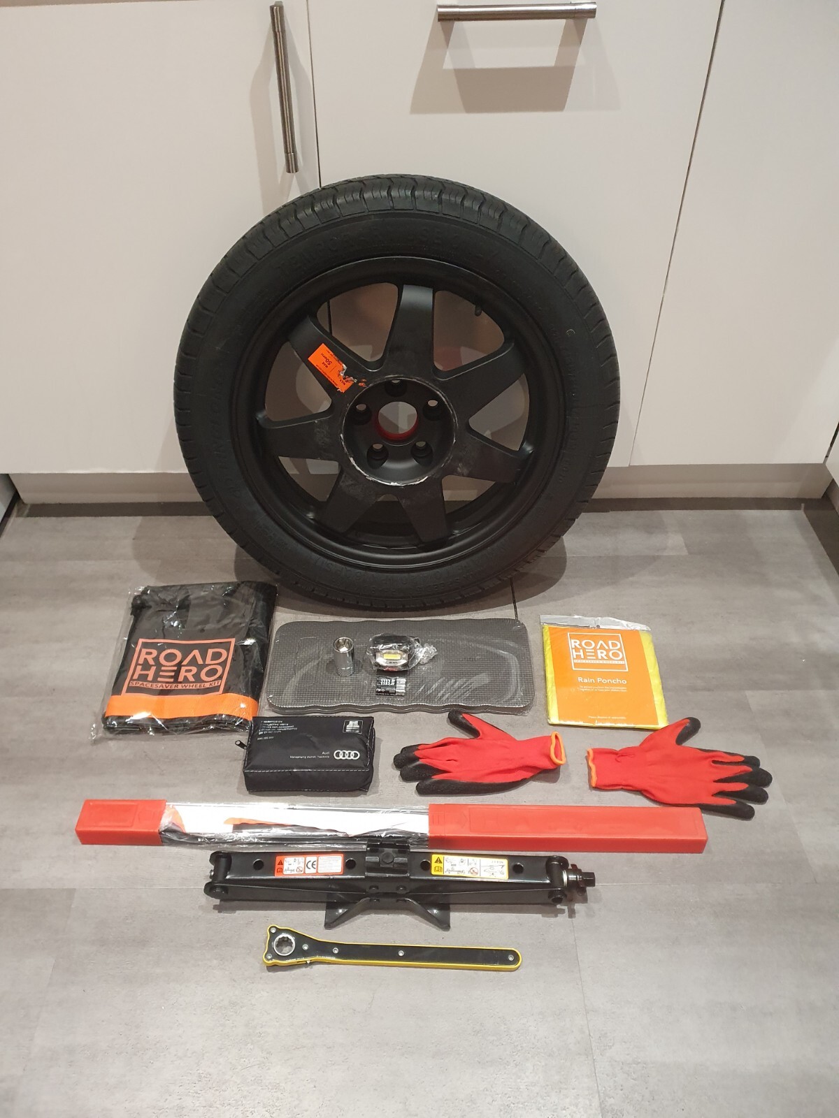 RoadHero RH149 Space Saver Spare Wheel & Tyre Kit For Audi Q2 1719 eBay