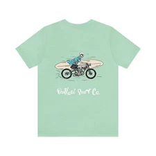 Outlaw Surf Skeleton Board Ride T-Shirt