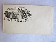C.W. Illustrated Envelope - "Look out John or you will get your foot in it"