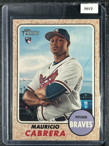 Cabrera Mauricio 17 Heritage Rookie Inv2 Ebay Cabrera Mauricio 17 Heritage Rookie Inv2 Ebay