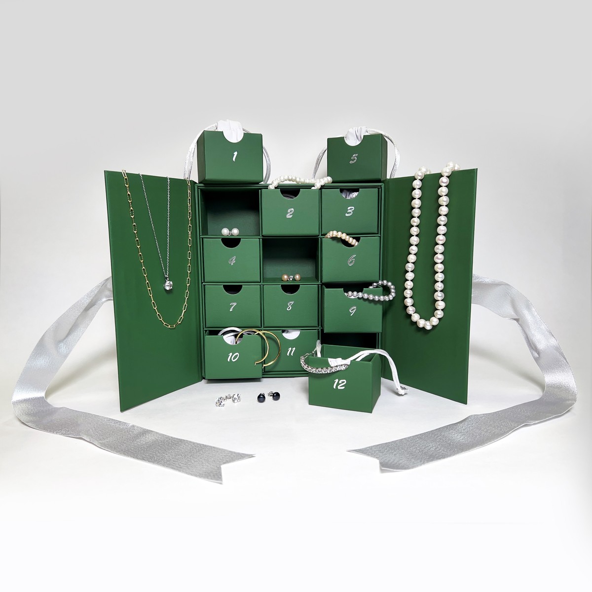 Jewelry box amour box プチアクセサリーBOX 桜文様 大辻漆器