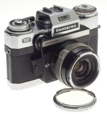 ZEISS IKON CONTAREX ELECTRONIC SLR VINTAGE FILM CAMERA DISTAGON 1:4 f 35mm LENS