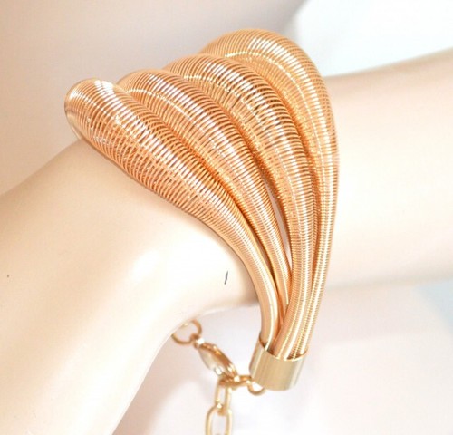 Collier Ras De Cou Femme Or Doré Métal Rigide Chaîne élégante Wedding