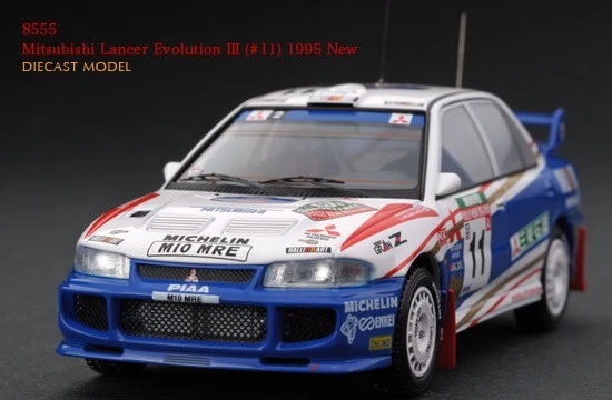 SALE! HPI 8555 Mitsubishi Lancer Evo III (#11) 1995 New Zealand 