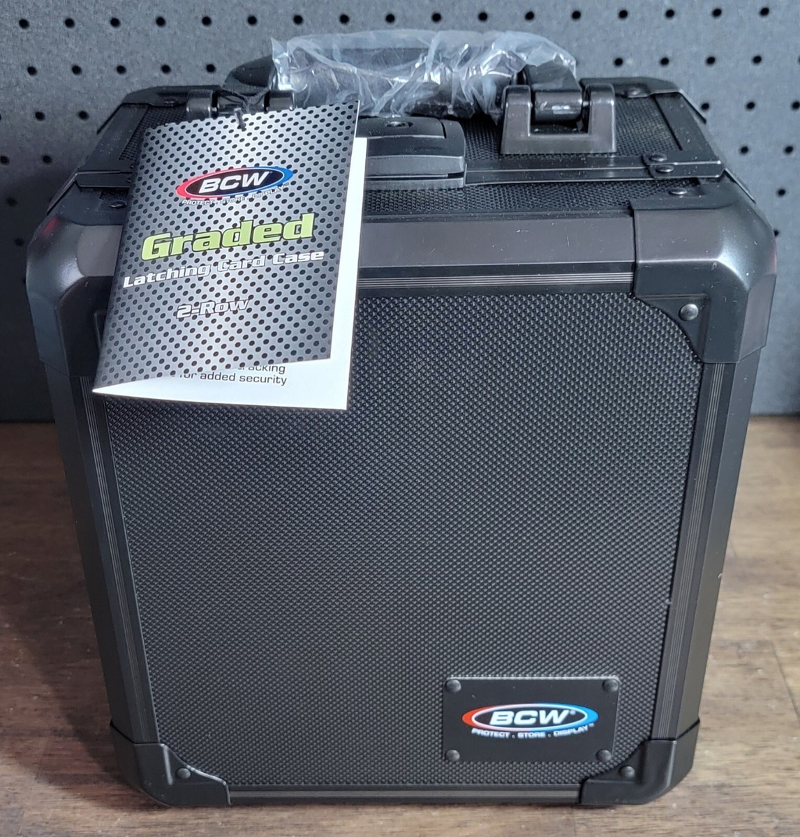 bcw graded card case Bin - 2 Row Row) is designed to securely store and transport your graded card collection BCW Graded Card Latching Case