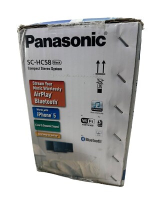 パナソニック SC-HC58 CDコンポ、Bluetooth 、AirPlay SC-HC58 Compact Stereo Systems - Panasonic