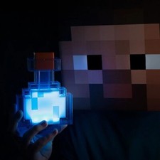 Minecraft Potion Bottle Light Color-Changing LED Lamp