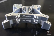 CR Chrome Aluminum Shock Towers for Traxxas 4x4 Slash, Stampede, Hoss