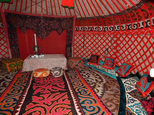 Original kirgisische 5m oder 6m Jurte zum Mieten vermieten Yurt юрта Ger Tipi - Bild 4 von 11