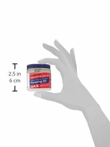 Dax Pressing Oil Premium Styling & Hot Comb с кокосовым и кастоловым маслом 3,5 унции - Изображение 3 из 4