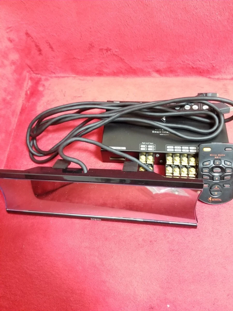 BEWITH MM-1 Mirror Media WAV/MP3 Digital audio unit JDM F/S From Japan used