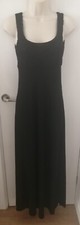 Ladies Full Length Black Evening Dress Size 10