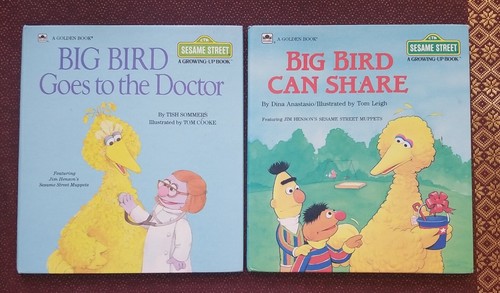 Lot 12 HC Sesame Street BOOKS Golden, Muppet Babies, Muppets, & Start-to-Read - Picture 6 of 16
