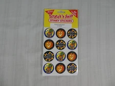 Vintage TREND Scratch 'n Sniff STINKY STICKERS HALOWEEN Licorice SEALED 1996 M1