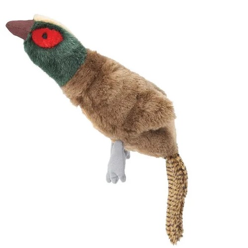 Grriggles Squawk Flock Dog Toy Pet Pup Plush Mallard Duck Pheasant Toys Squawks - Picture 7 of 8