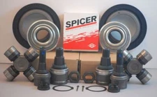 Ford F250/F350 Dana Super 60 2005-14 Axle Seals,U Joints,Ball Joints-Both Sides