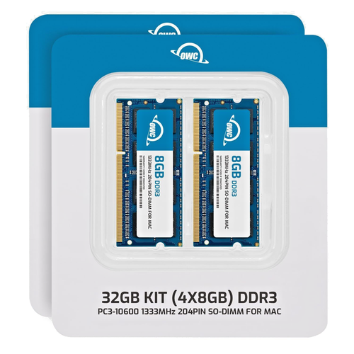 32GB (4 x 8GB) 1333MHz DDR3 SO-DIMM PC3-10600 204Pin SO-DIMM CL9 Memory RAM - Picture 2 of 6