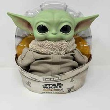 Mattel Disney Star Wars The Child Mandalorian Grogu Baby Yoda 11" Plush Doll